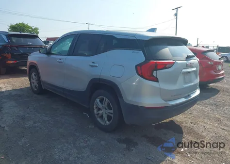 2018 GMC Terrain Sle из США, поврежденный, VIN 3GKALTEVXJL226332